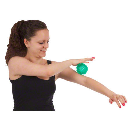 Reflex-Ball, Ø 8 cm, grün-transparent