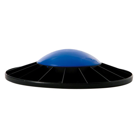 TOGU Balance Board, ø 40 cm, schwer, schwarz/blau
