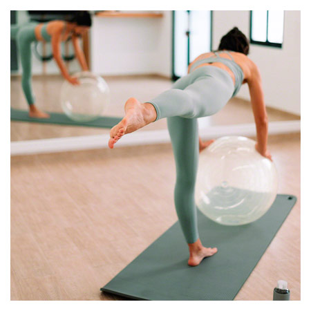 Opti-Ball Gymnastikball transparent, ø 55 cm