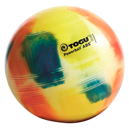 TOGU Gymnastikball Powerball ABS marble, Ø 65 cm, bunt