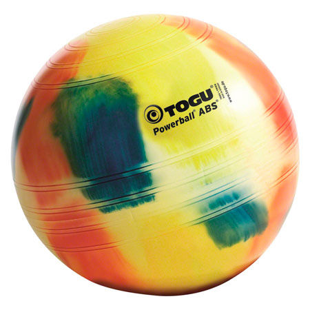 TOGU Gymnastikball Powerball ABS marble, Ø 75 cm, bunt