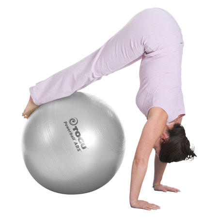 TOGU Gymnastikball Powerball ABS, Ø 55 cm, silber