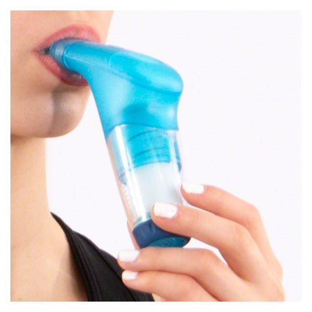 Powerbreathe Plus Atemtrainer Fitness, blau