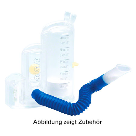 Spiro-Ball SMILE Schlauch + Mundstück für Lungentrainer