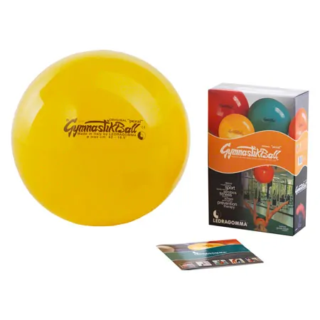 PEZZI Gymnastikball,  42 cm, gelb