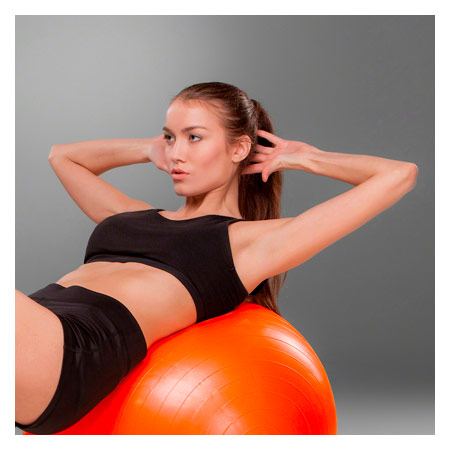PEZZI Gymnastikball, ø 53 cm, weiß
