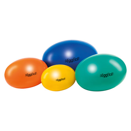 PEZZI Therapierolle Eggball, Ø 45 cm x 65 cm, gelb