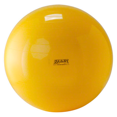 GYMNIC Gymnastikball, ø 75 cm, gelb