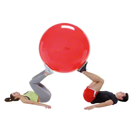GYMNIC Gymnastikball,  120 cm, rot