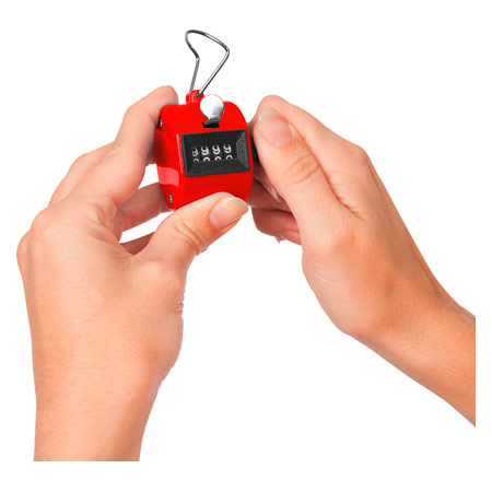 Handzähler Tally Counter aus Kunststoff
