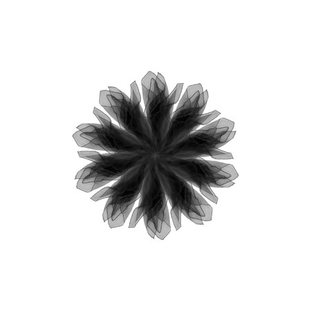 Jongliertuch, 65x65 cm, 10 Tücher