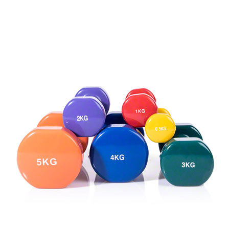 Fausthantel, 0,5 kg, gelb, Stück