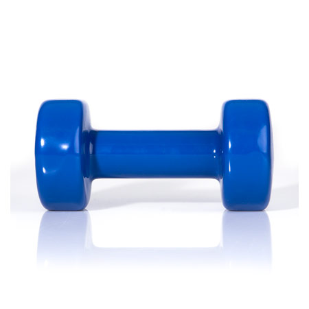 Fausthantel, 4 kg, blau, Stück
