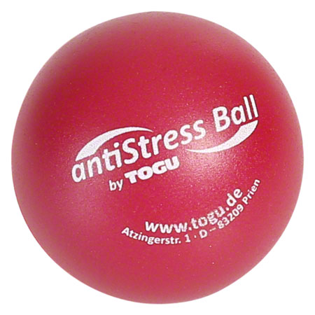 TOGU Anti-Stress Ball Knautschball Stessball Knetball Wutball mit Luftfüllung, Rot __03837_______03