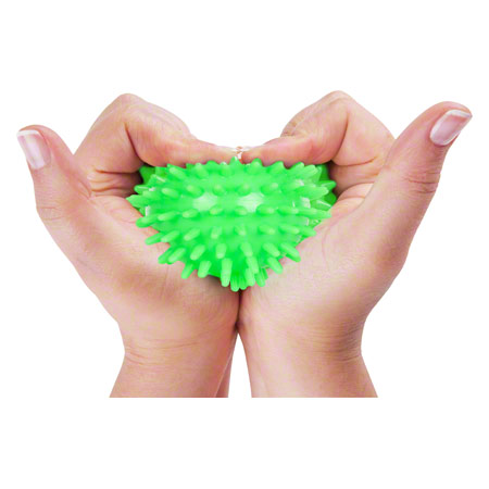 Igel-Ball, ø 7 cm, neon-grün, soft