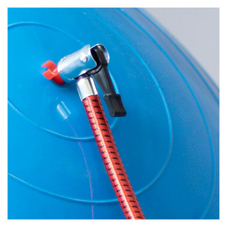 Fußluftpumpe inkl. Manometer, 2 Zylinder