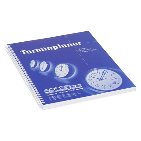 Terminplaner, 2 Spalten, 15-Min.-Takt, Montag - Freitag, A4