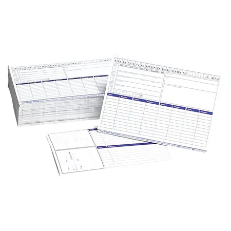 Karteitrog-Set, 202-tlg., aus Holz fr max. 900 Karten (A5) inkl. 200 Karteikarten & Register,