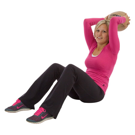 Medizinball-Set aus Leder 5-tlg., 1-5 kg