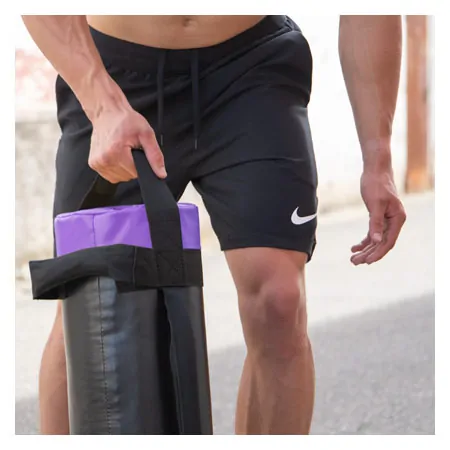 Gymstick Fitnessbag, 10 kg, lila, ø 22,5x55 cm
