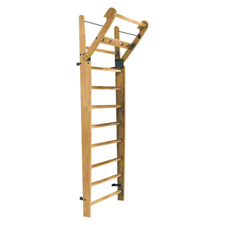NOHrD Sprossenwand Esche, ausklappbar, 10 Sprossen, HxBxT 230x80x13 cm