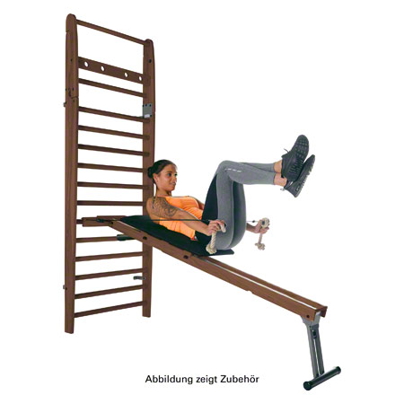 NOHrD Combi-Trainer für Sprossenwand, Nussbaum