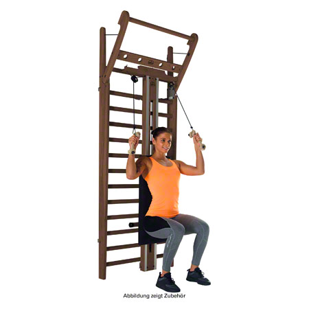 NOHrD Combi-Trainer für Sprossenwand, Nussbaum