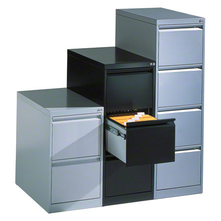 Hngeregistraturschrank mit 2 Schubladen, HxBxT 73,3x43,3x59 cm, einbahnig