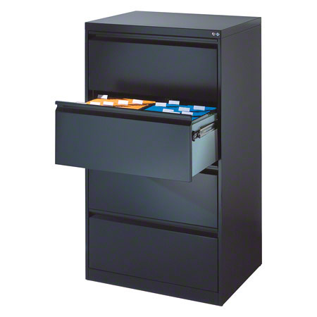 Hngeregistraturschrank mit 4 Schubladen, LxBxH 135,7x78,7x59 cm, zweibahnig