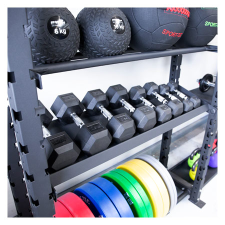 Sport-Tec Multi Storage Rack Basis + Olympia, 250 x 43 x 175,5 cm