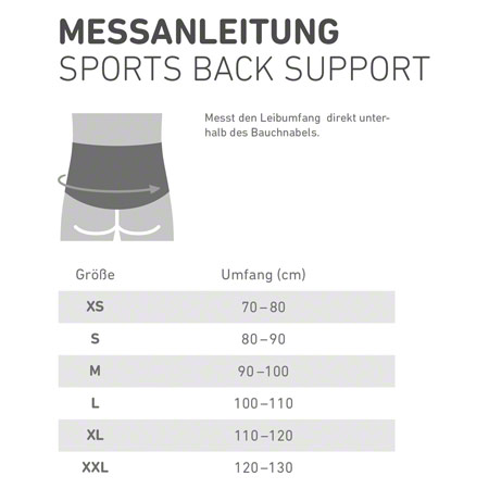 Bauerfeind Rückenbandage Sports Back Support