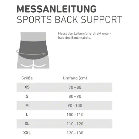 Bauerfeind Rckenbandage Sports Back Support
