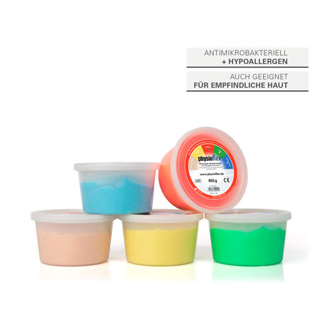 Physioflex Therapie-Knetmasse medium, 450 g, rot