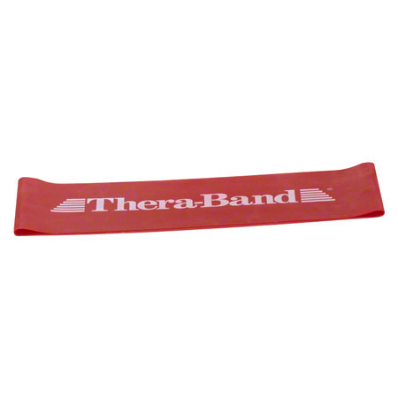 Thera-Band Loop, Ø 13 cm, 7,6x20,5 cm, mittel, rot
