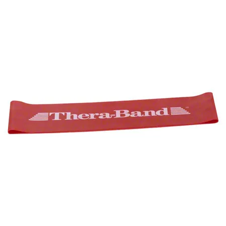 Thera-Band Loop,  13 cm, 7,6x20,5 cm, mittel, rot