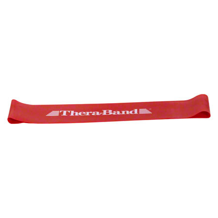 Thera-Band Loop, Ø 20 cm, 7,6x30,5 cm, mittel, rot