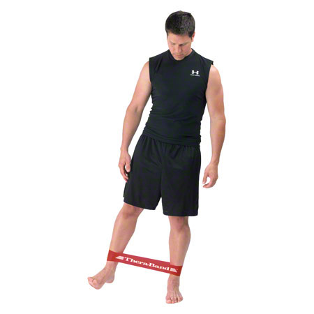 Thera-Band Loop, Ø 20 cm, 7,6x30,5 cm, mittel, rot