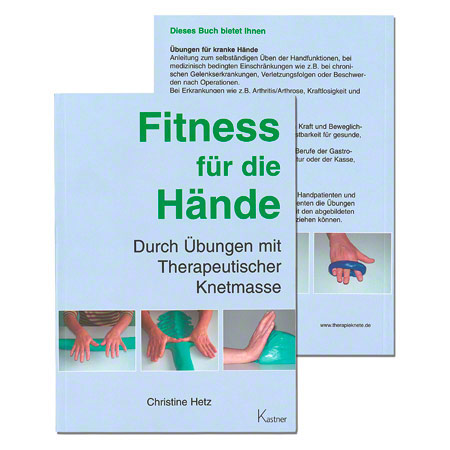 Theraflex Therapie-Knetmasse 450 g, 3er Set inkl. Buch