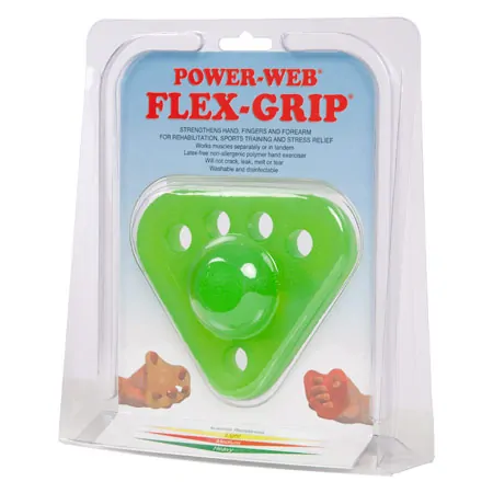 Power-Web Flex-Grip Handtrainer, schwer, grn