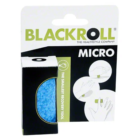 BLACKROLL Micro Faszienrolle, ø 3 cm x 6 cm
