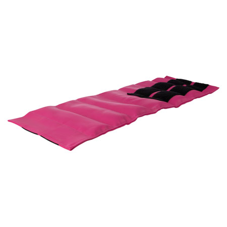 Gewichtsmanschette mit Klettverschluss, 56x20 cm, 3 kg, pink, Stück