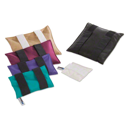 Sandsack mit Klettband, 30x15 cm, 2 kg, lila