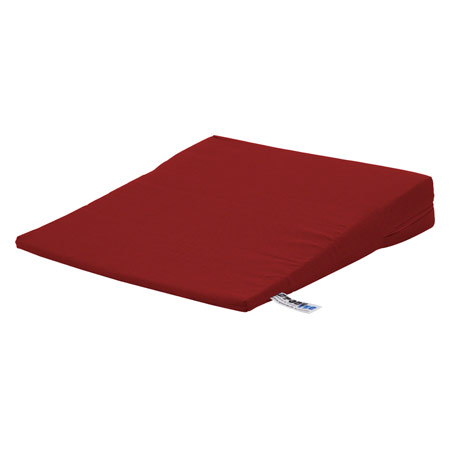 Sitzkeilkissen VB 120 mit Baumwollbezug, 38x38x7/1 cm