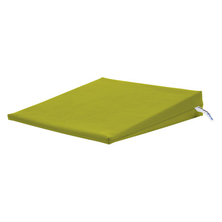 Sitzkeilkissen VB 120 mit Kunstlederbezug, 38x38x7/1 cm