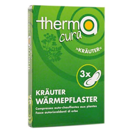 Thermacura Kräuter Kräuter Wärmepflaster Kräuterpflaster Wärmetherapie 3 Stk. __21944