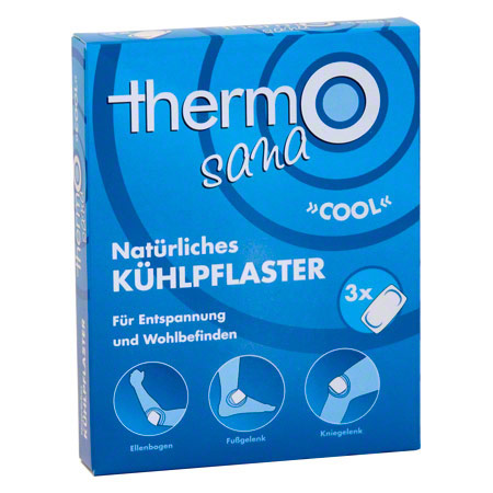 Thermosana Cool Kältepflaster, 3 Stück
