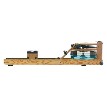 WaterRower Rudergerät Esche, inkl. S4 Monitor und Bodenschutzmatte, Set 2-tlg
