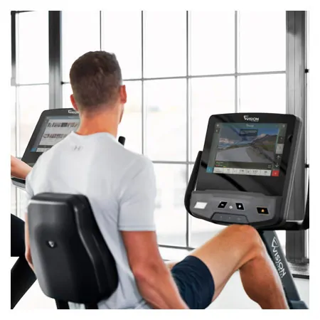 Vision Fitness Halbliege Ergometer R600E