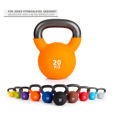 Kettlebell, 20 kg, orange