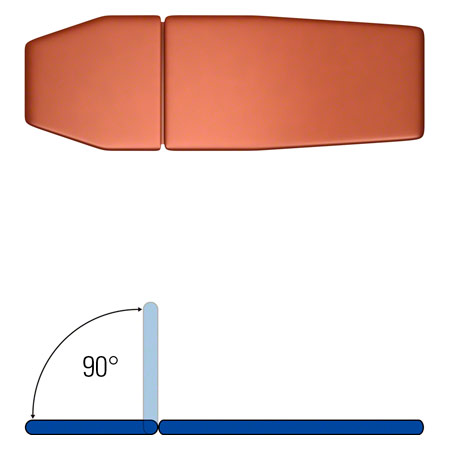 HWK Therapieliege Solid Colmar Akku 2-tlg., Breite: 80 cm